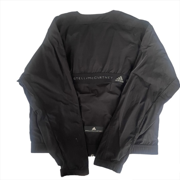 Adidas By Stella McCartney Black Bomber Jacket - Picture 12 of 13